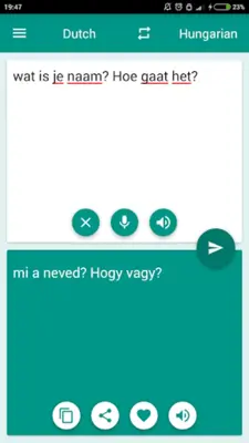 Dutch-Hungarian Translator android App screenshot 1